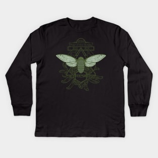 2024 Year of the Cicada Kids Long Sleeve T-Shirt